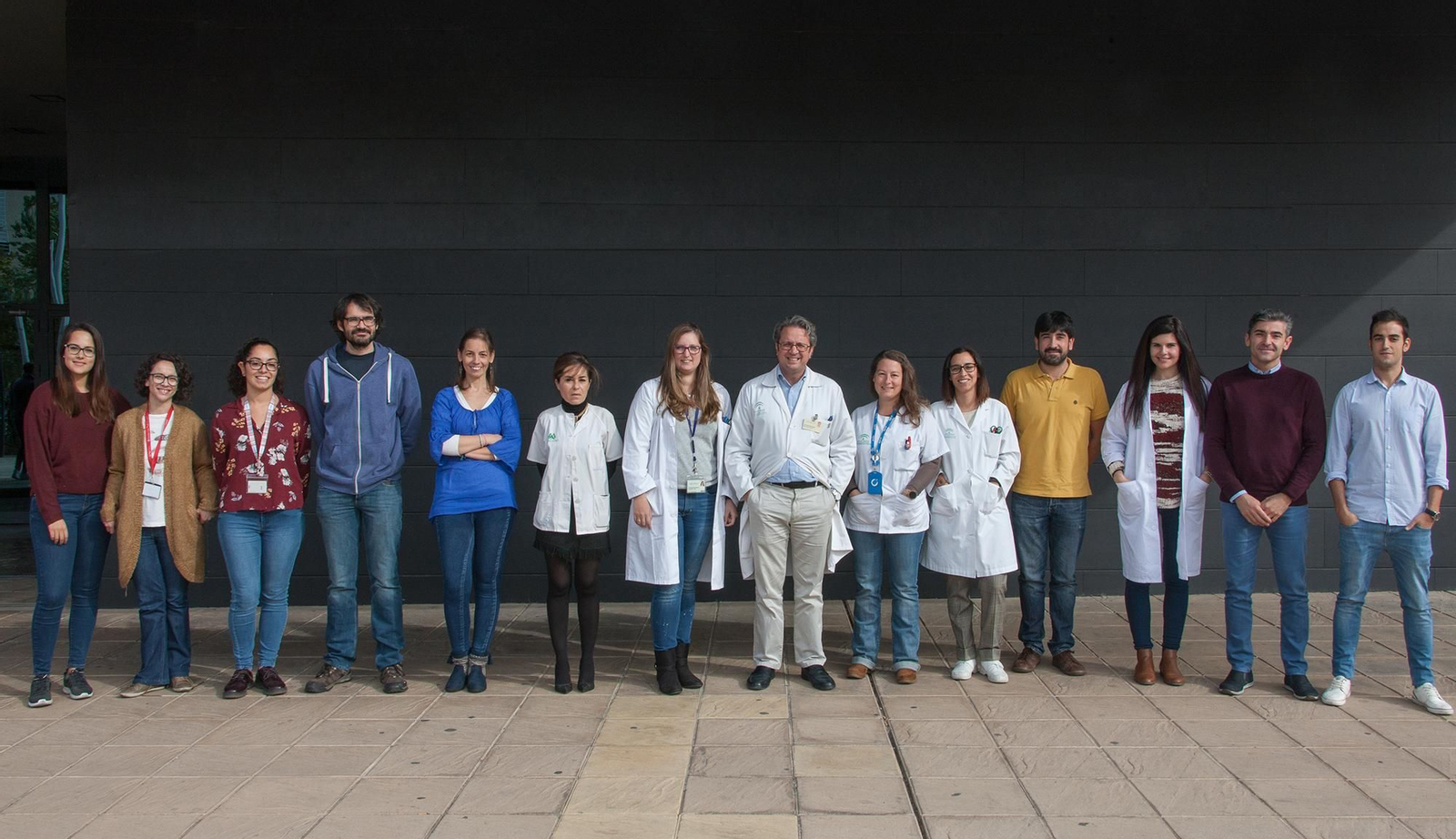 El grupo de hematólogos del Virgen del Rocío que ha presentado el estudio