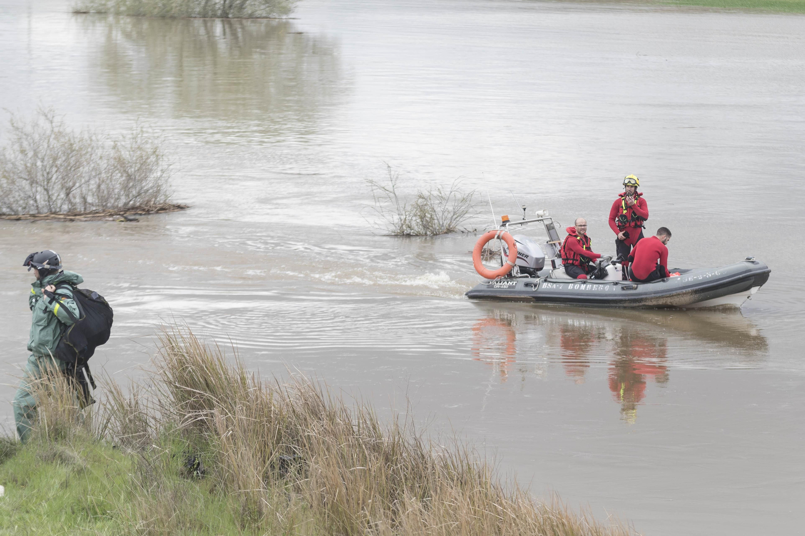 La búsqueda del guardia civil en Guillena