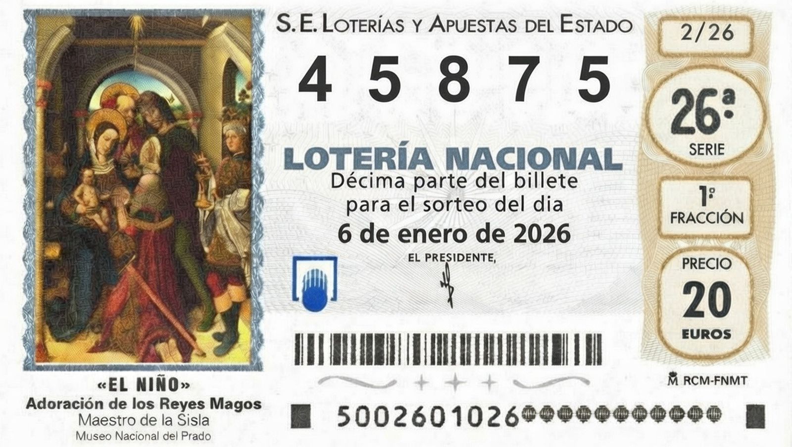 El segundo premio deja premiados en la provincia de Almería.