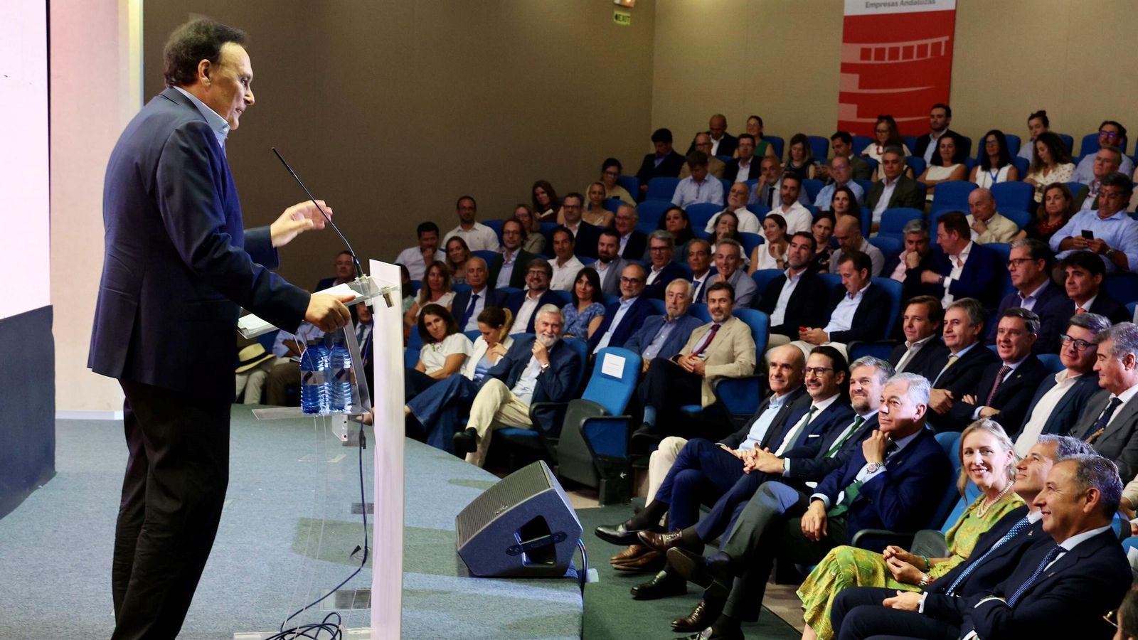 El consejero de Universidad, Investigación e Innovación y máximo responsable del parque, José Carlos Gómez Villamandos.