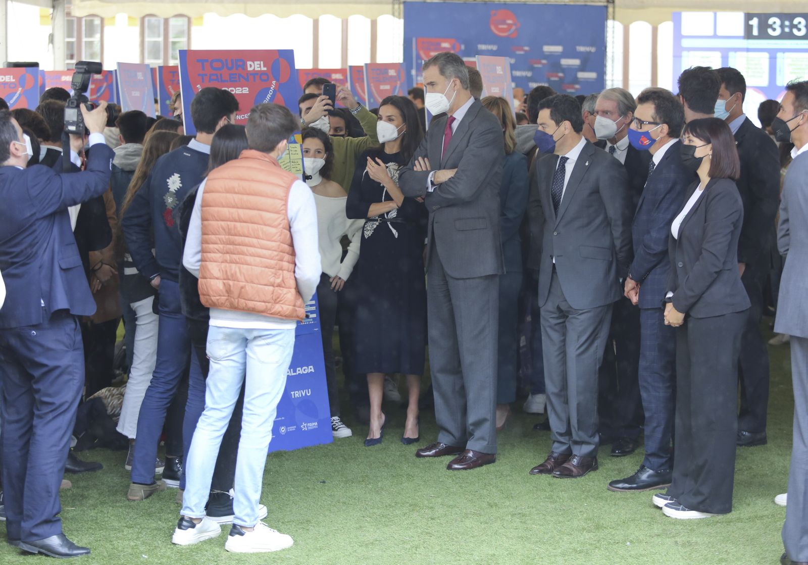 La visita de los Reyes a Málaga, en fotos