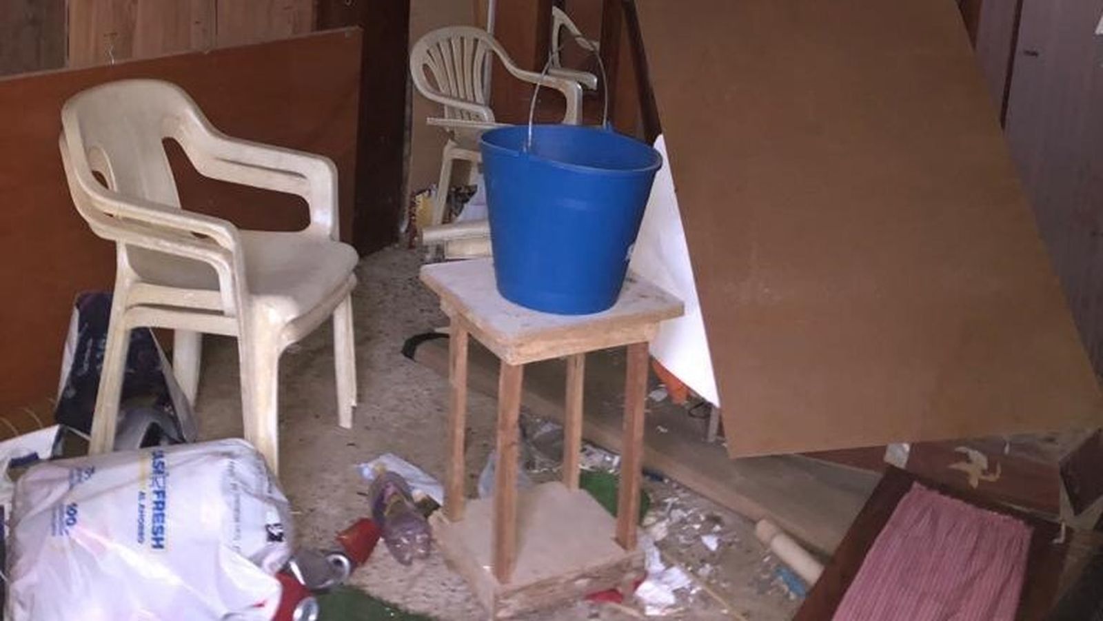 Lo que Costas se ha encontrado al llegar a La Casería