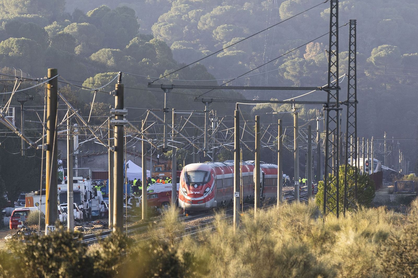 Adamuz afronta el segundo día después de la tragedia ferroviaria