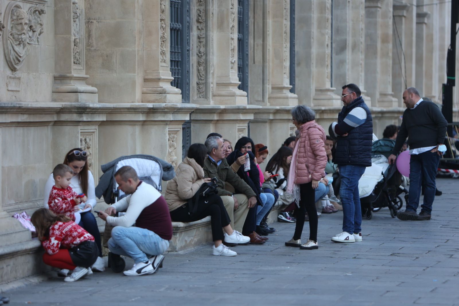 Navidades en mangas de camisa