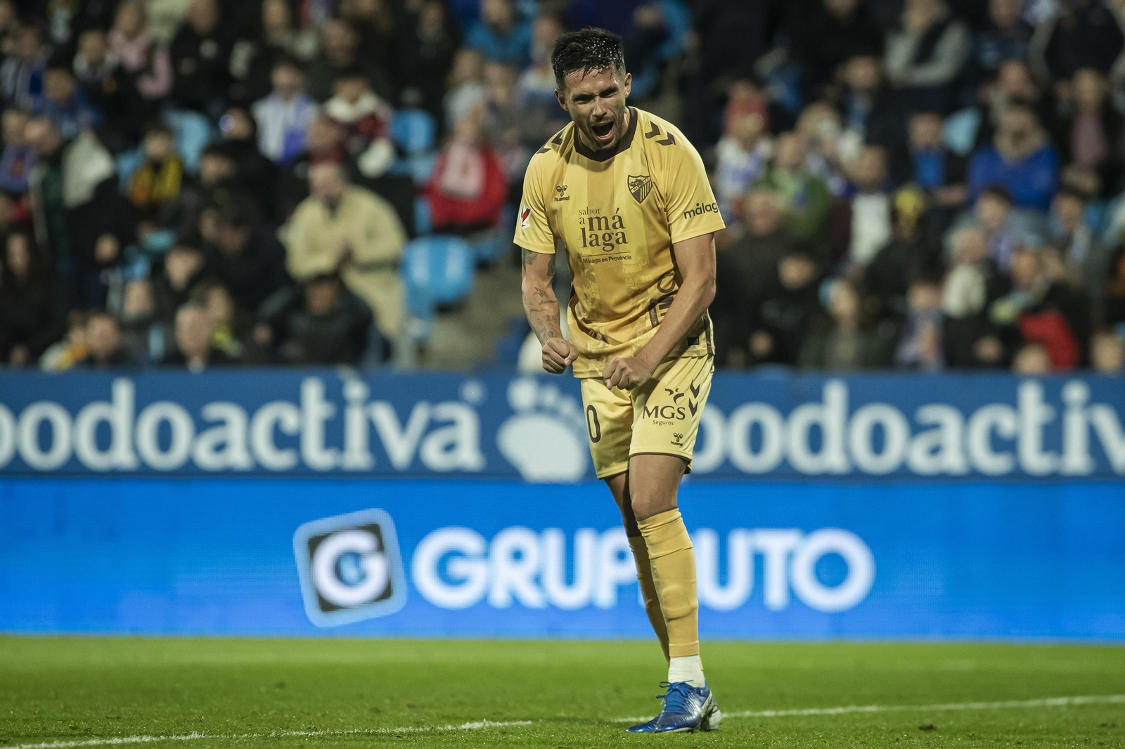 Nelson ruge en Zaragoza