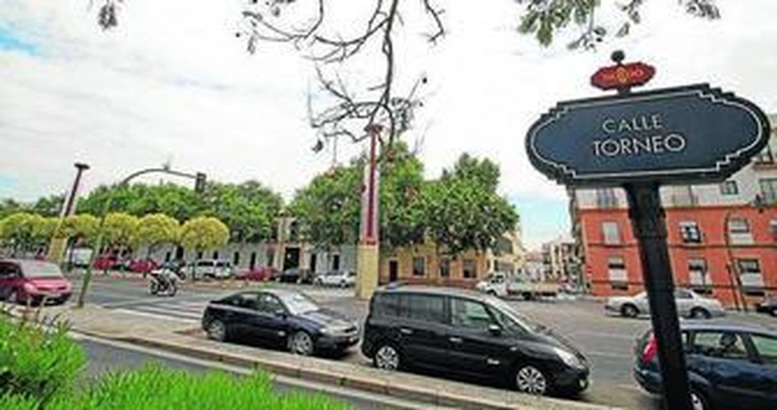 La zona donde se produjo el atropello de la joven, el pasado 5 de junio en la calle Torneo.