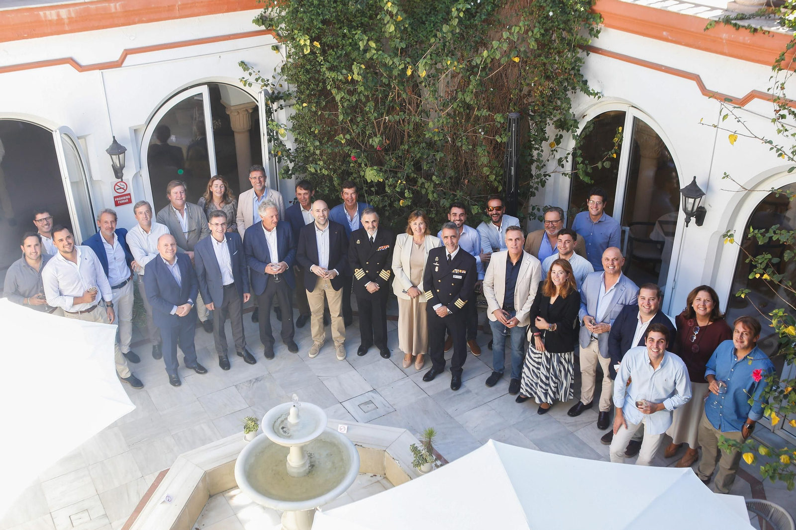 Las fotos del almuerzo del Propeller Club de Algeciras con Fernando García Rodríguez, jefe de Estado Mayor de la Operación Atalanta