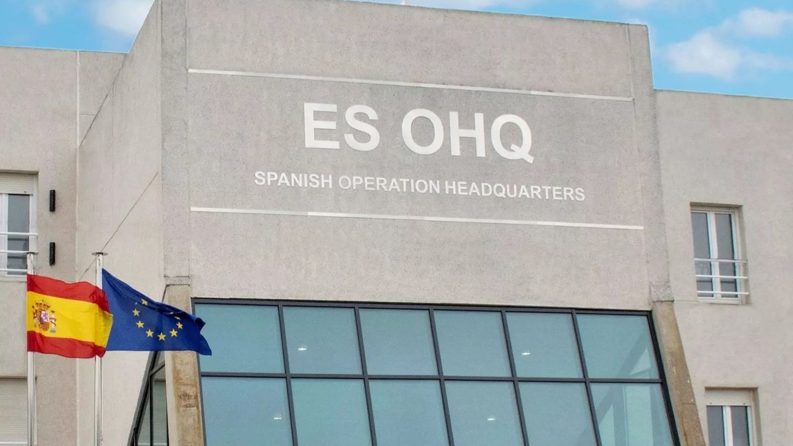 El cuartel general de la Operación Atalanta, en la Base de Rota.