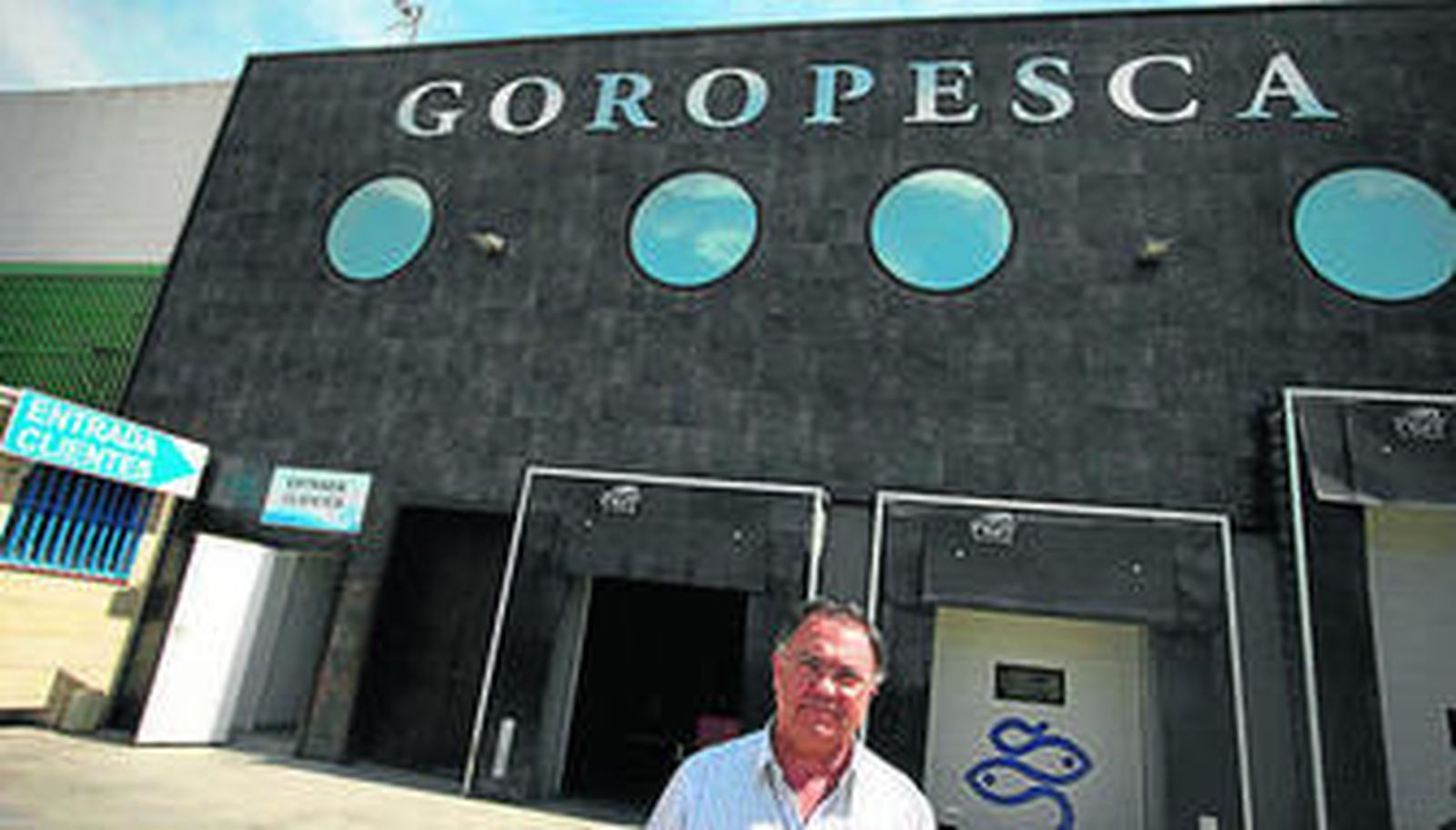 Diego Gómez, propietario de Goropesca, en el año 2008.