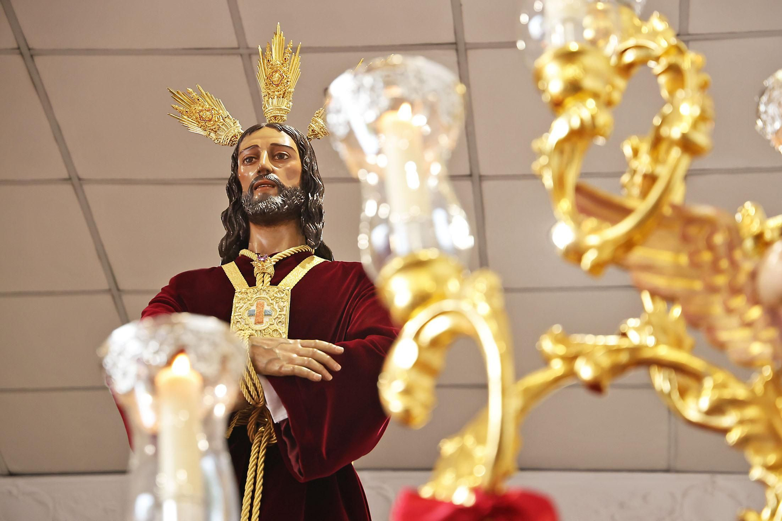 Lunes Santo en Huelva: Imágenes de la Hermandad de El Cautivo