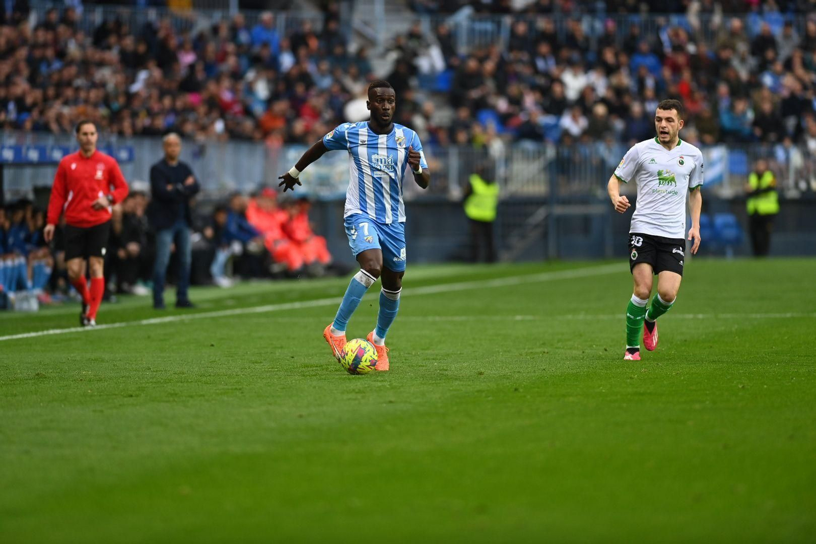 El Málaga CF-Racing, en fotos