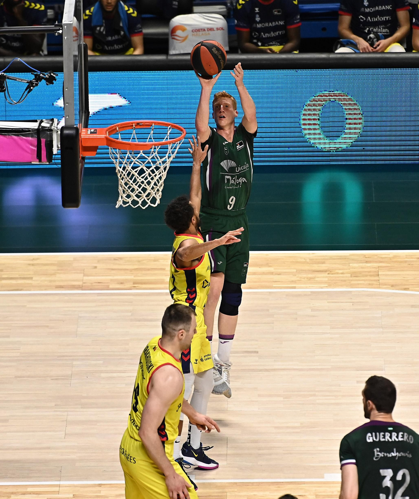 El Unicaja-Morabanc Andorra, en fotos