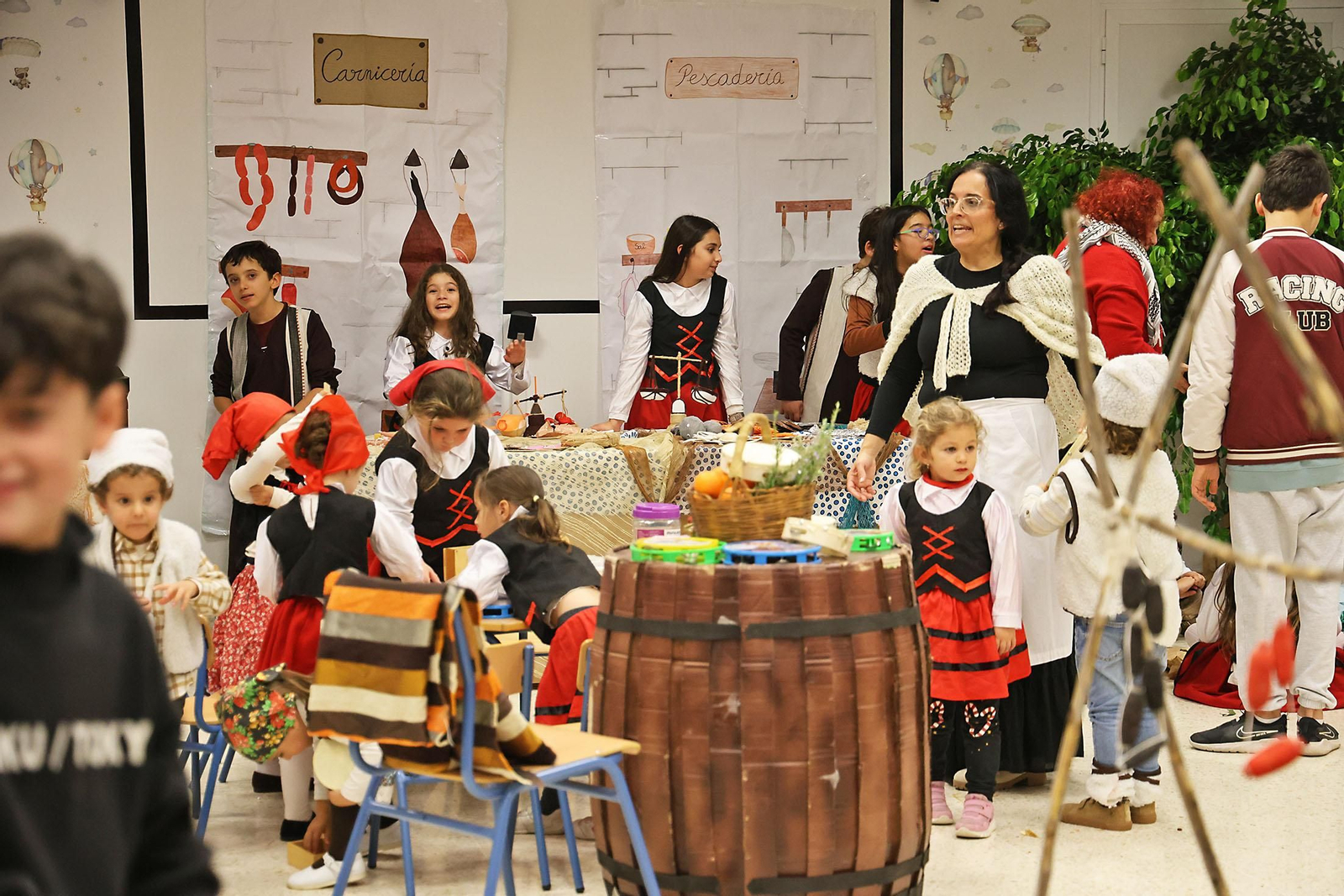 El impresionante Belén viviente del CEIP 12 de Octubre