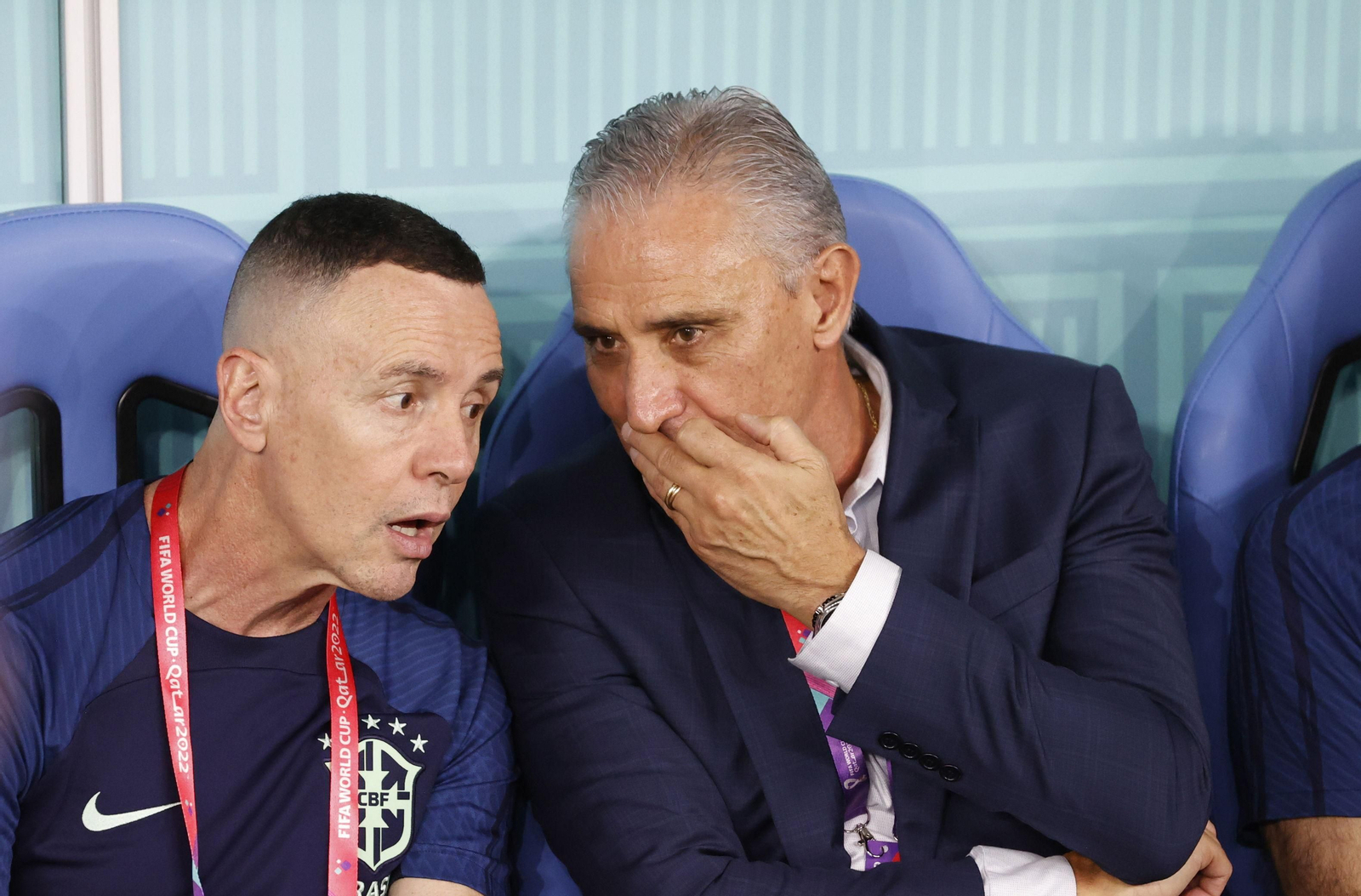 Las imágenes del Brasil - Suiza del Mundial de Qatar