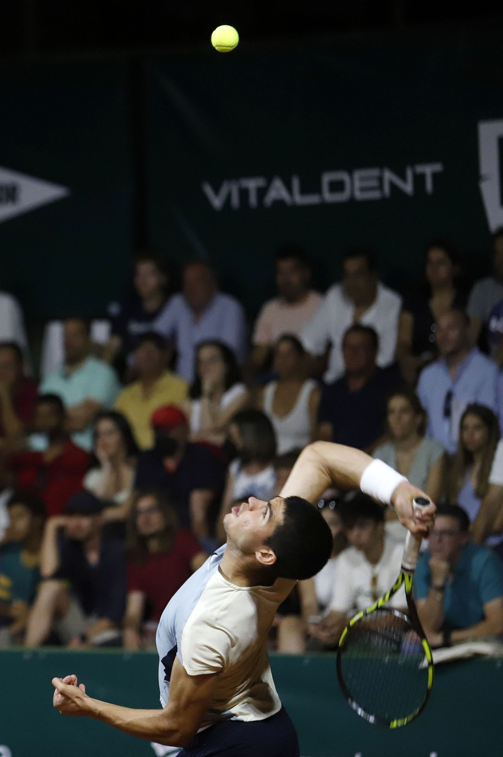 Copa del Rey de Tenis. Semifinal entre Carlos Alcaraz y Pablo Andújar