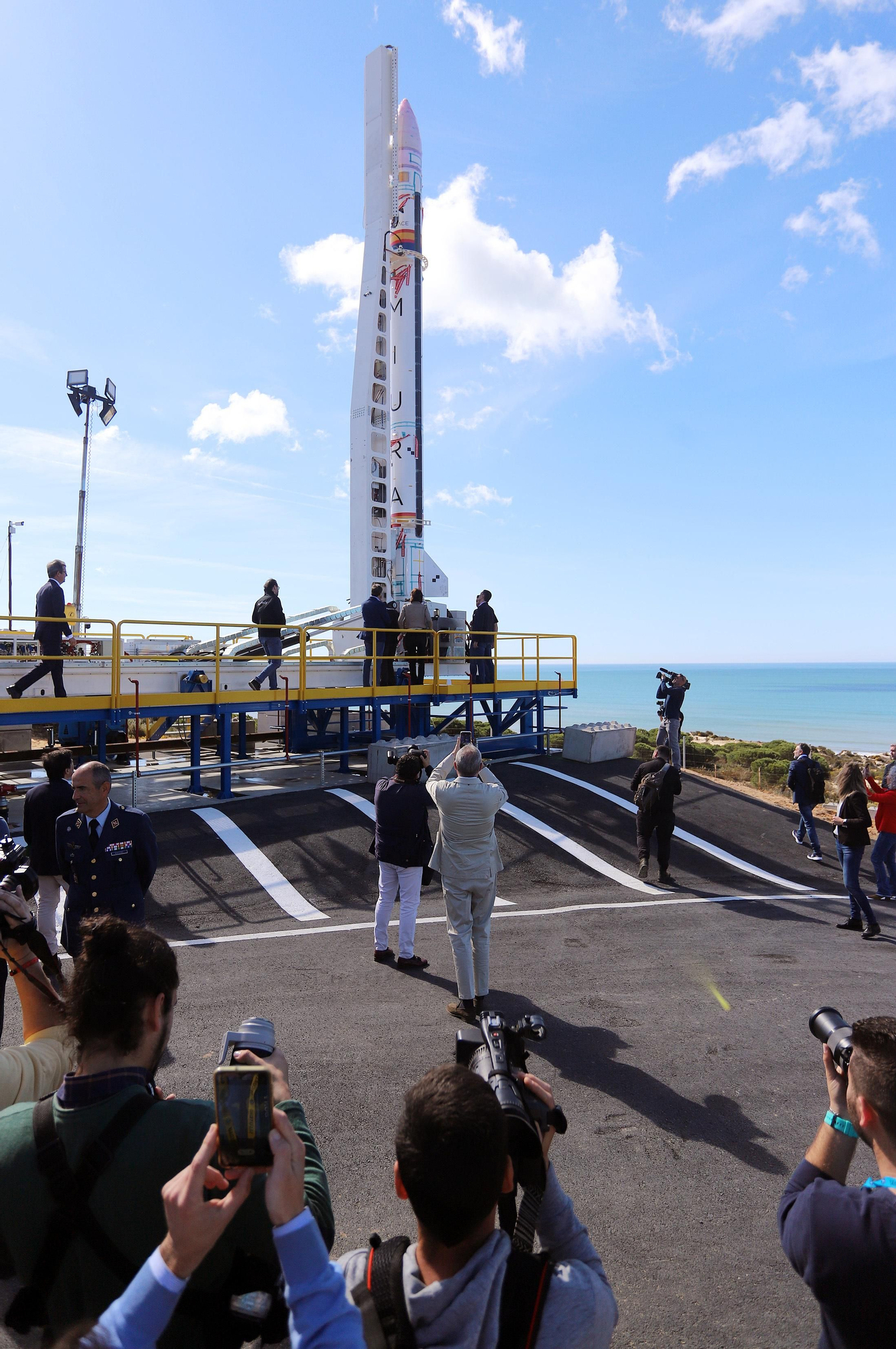 Imágenes del Cohete Miura 1