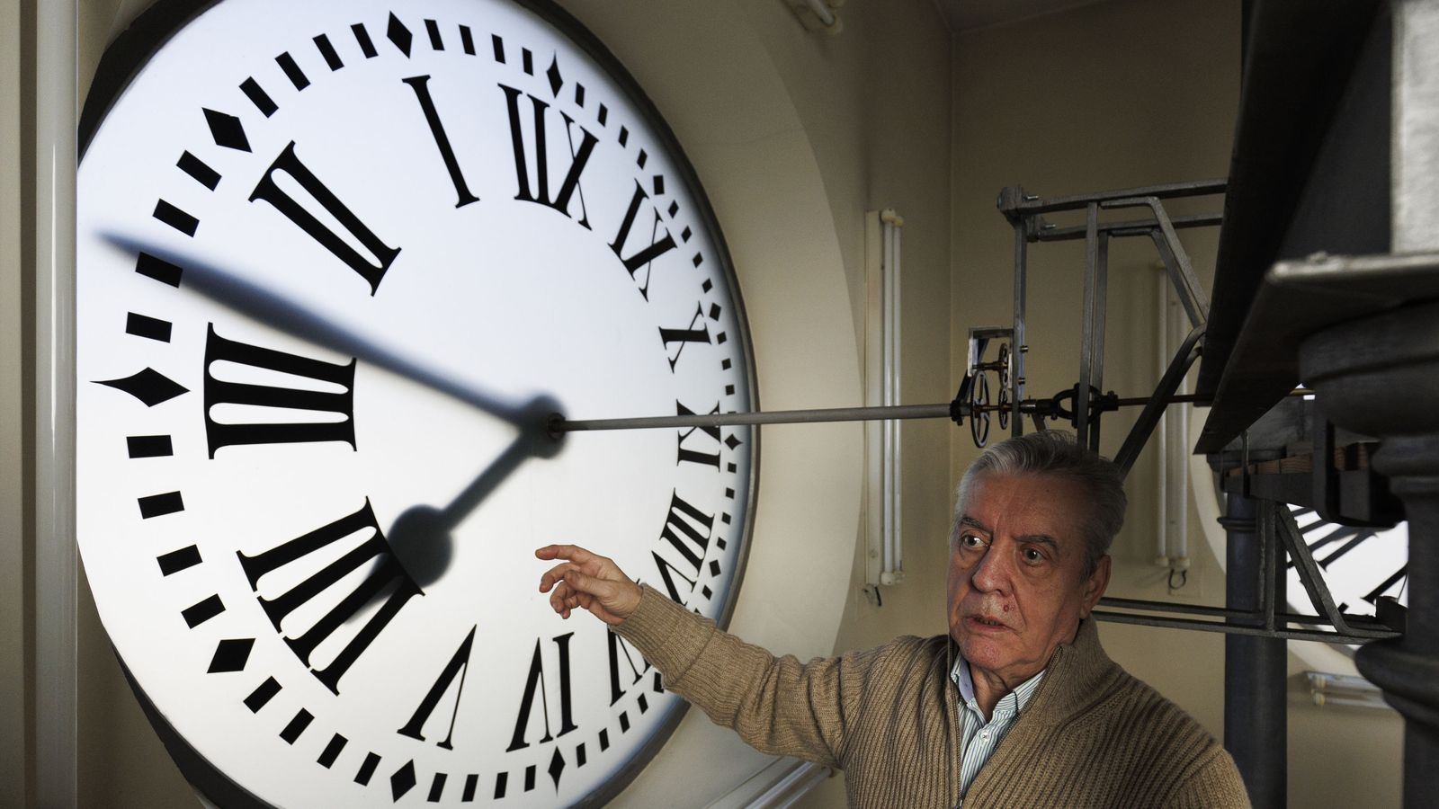 El relojero de  la Puerta del Sol