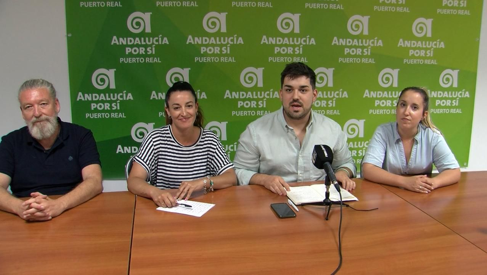 Concejales de AxSí en Puerto Real Concejales de AxSí en Puerto Real
