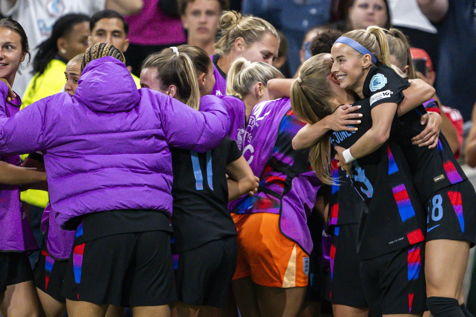 Las imágenes del Inglaterra-Italia