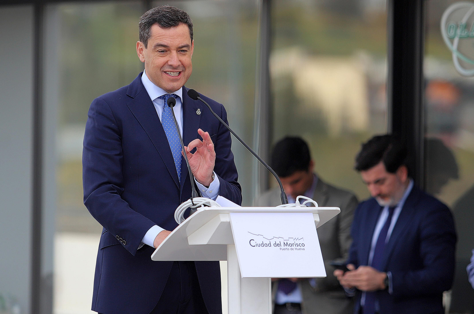 Imágenes del acto de inauguración del inicio de actividad de la Ciudad del Marisco