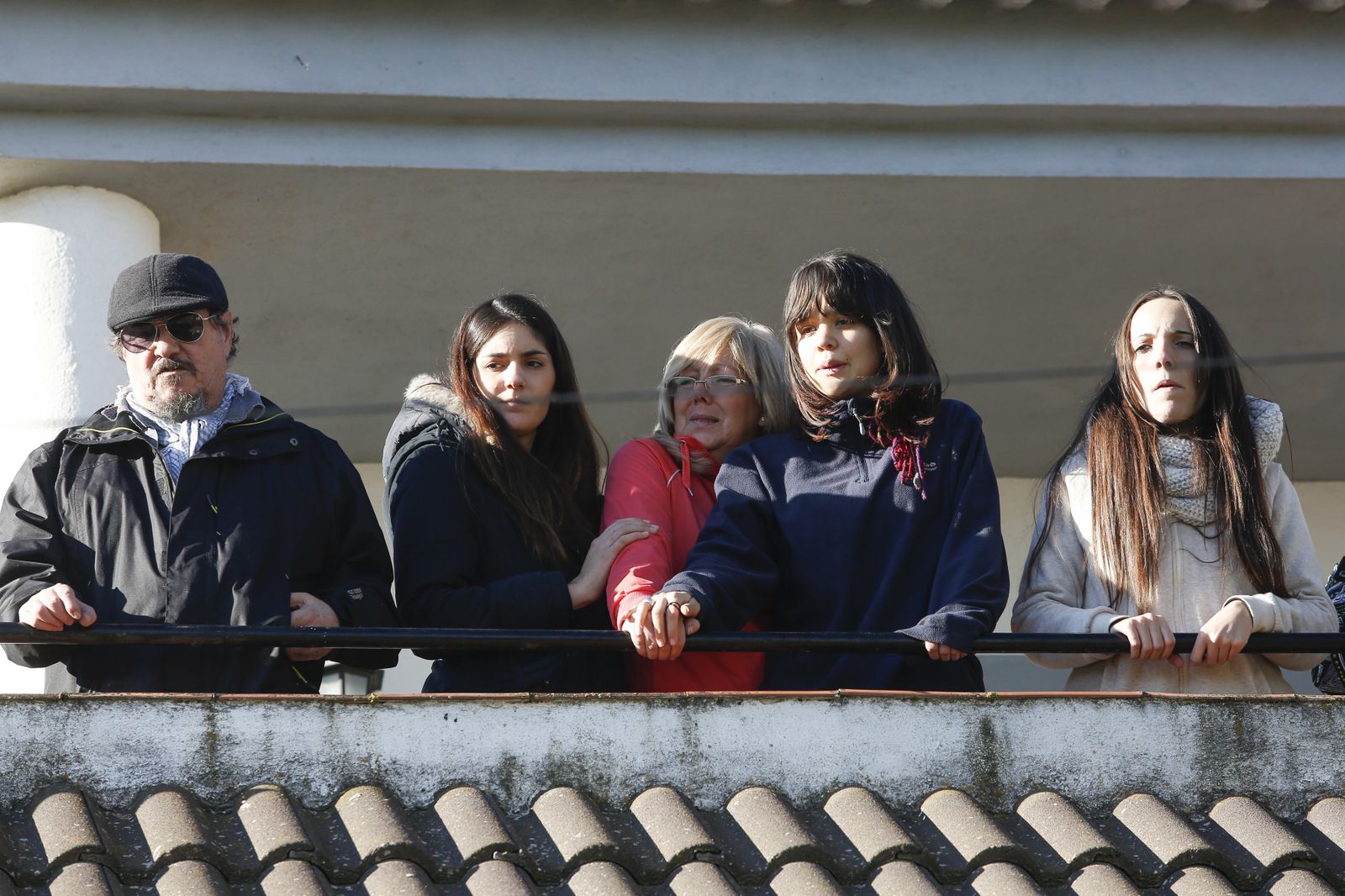 Las imágenes del desahucio en Las Gabias