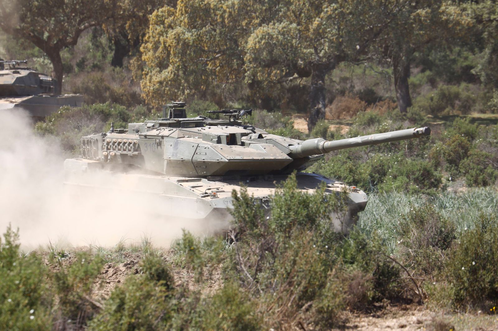 El combate en zona urbanizada en Cerro Muriano, en imágenes