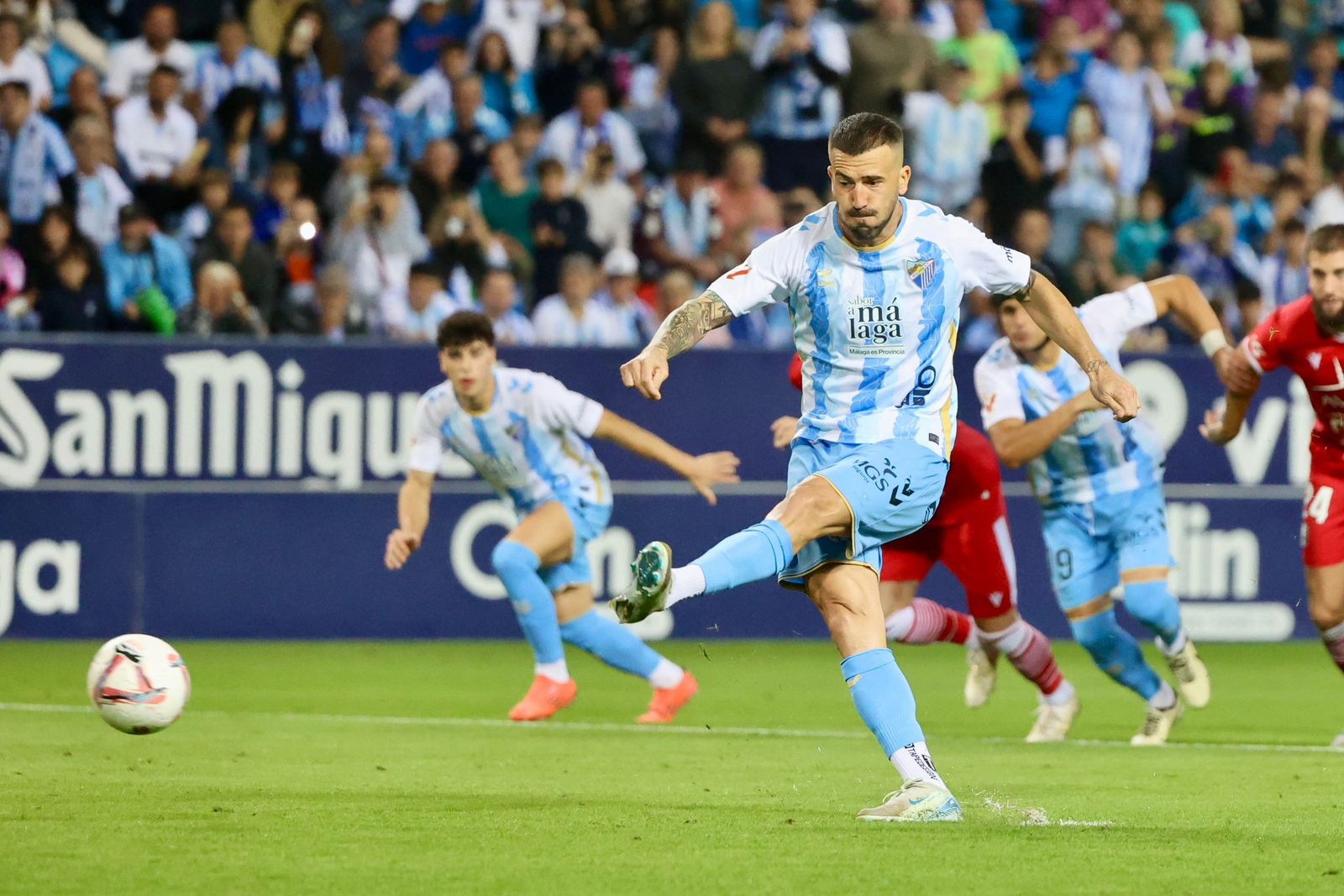 Las fotos del Málaga CF-Cartagena