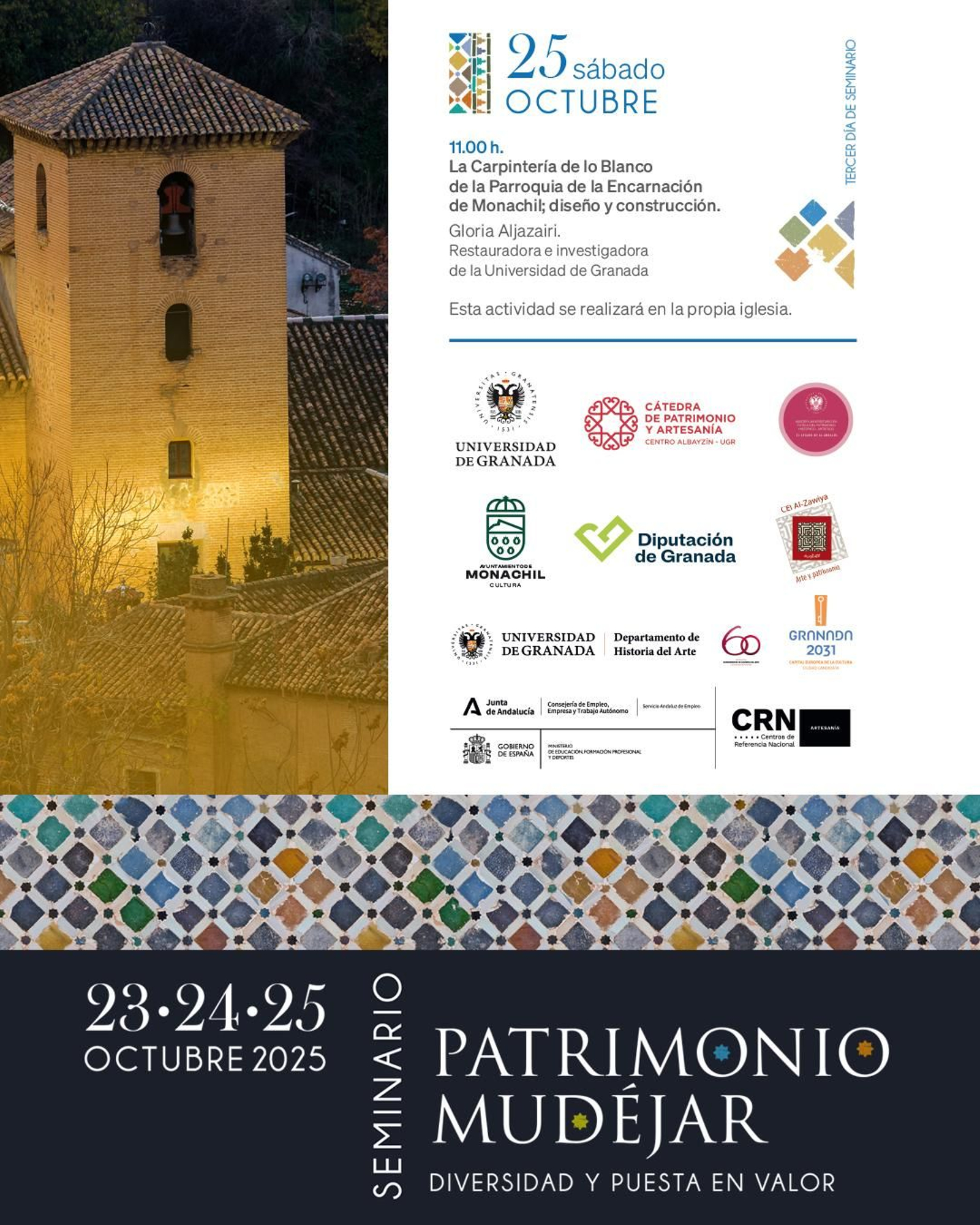 Programa del sábado 25 de octubre.