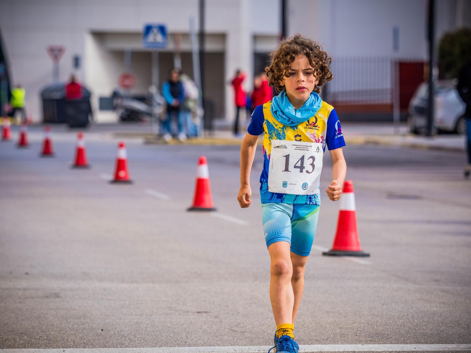 San Fernando acoge el Campeonato de Andalucía de Marcha en Ruta: las imágenes