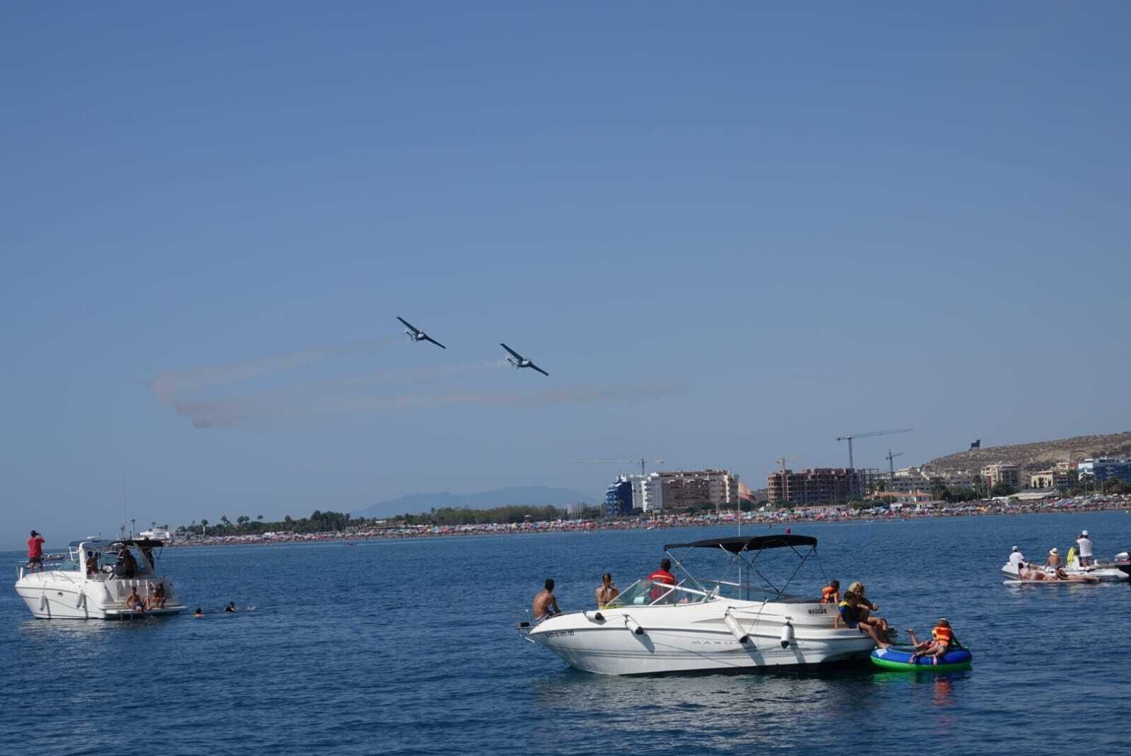 El Festival 'Air Show' de Torre del Mar, en fotos