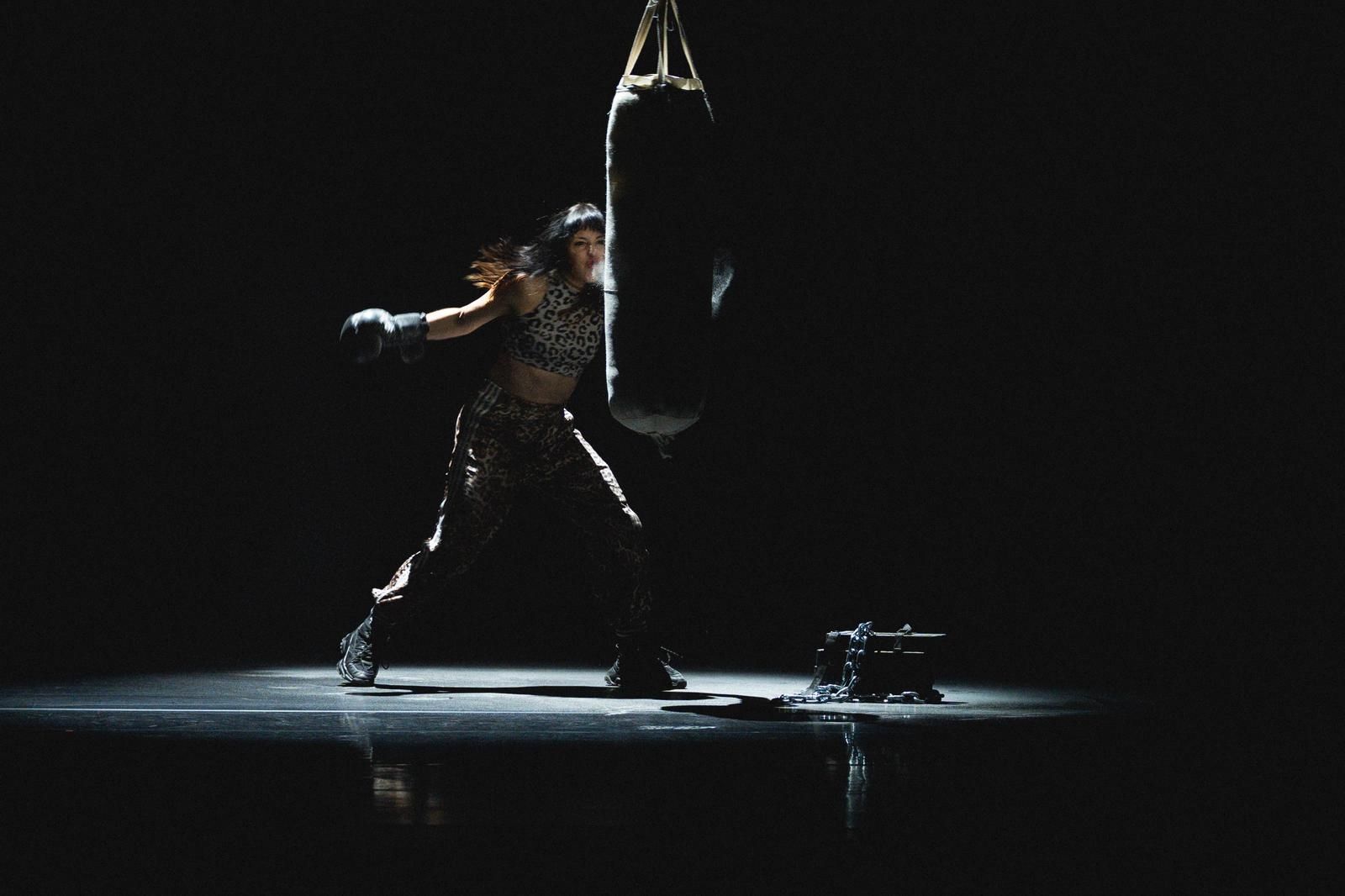 Una de las obras representadas.