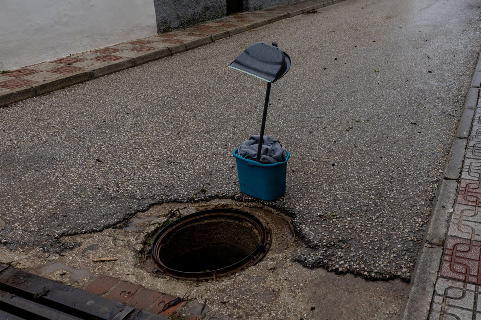 Así queda Monte Lope Álvarez después de la tromba de agua caída