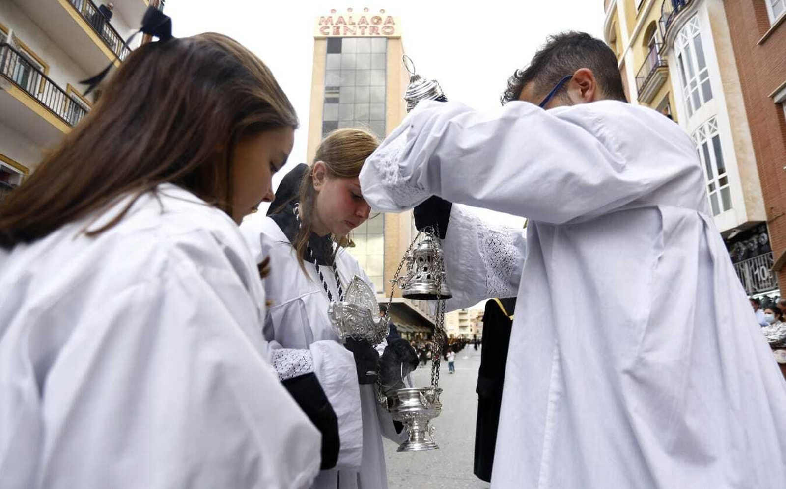 Las fotos de Dolores del Puente, en el Lunes Santo de Málaga