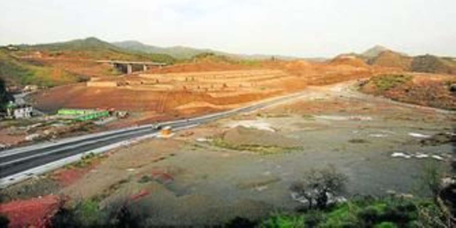 Vista de Colinas del Limonar, últimos suelos que trató de vender Urbanismo a finales de 2010.