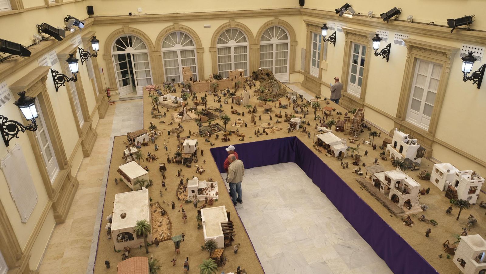 Llega la navidad con el Belén de Diputación de Almería, en imágenes