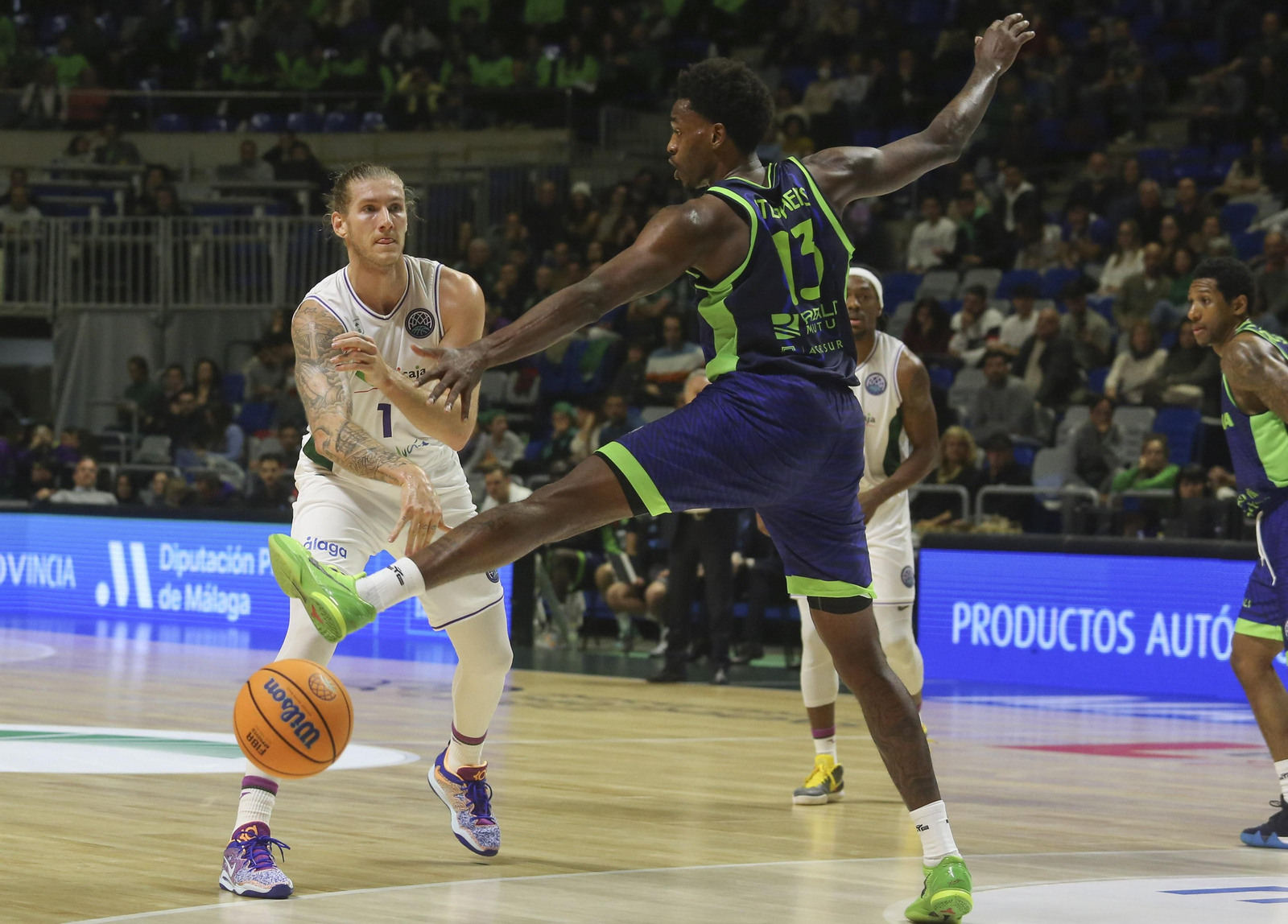 El Unicaja-Dinamo Sassari, en fotos