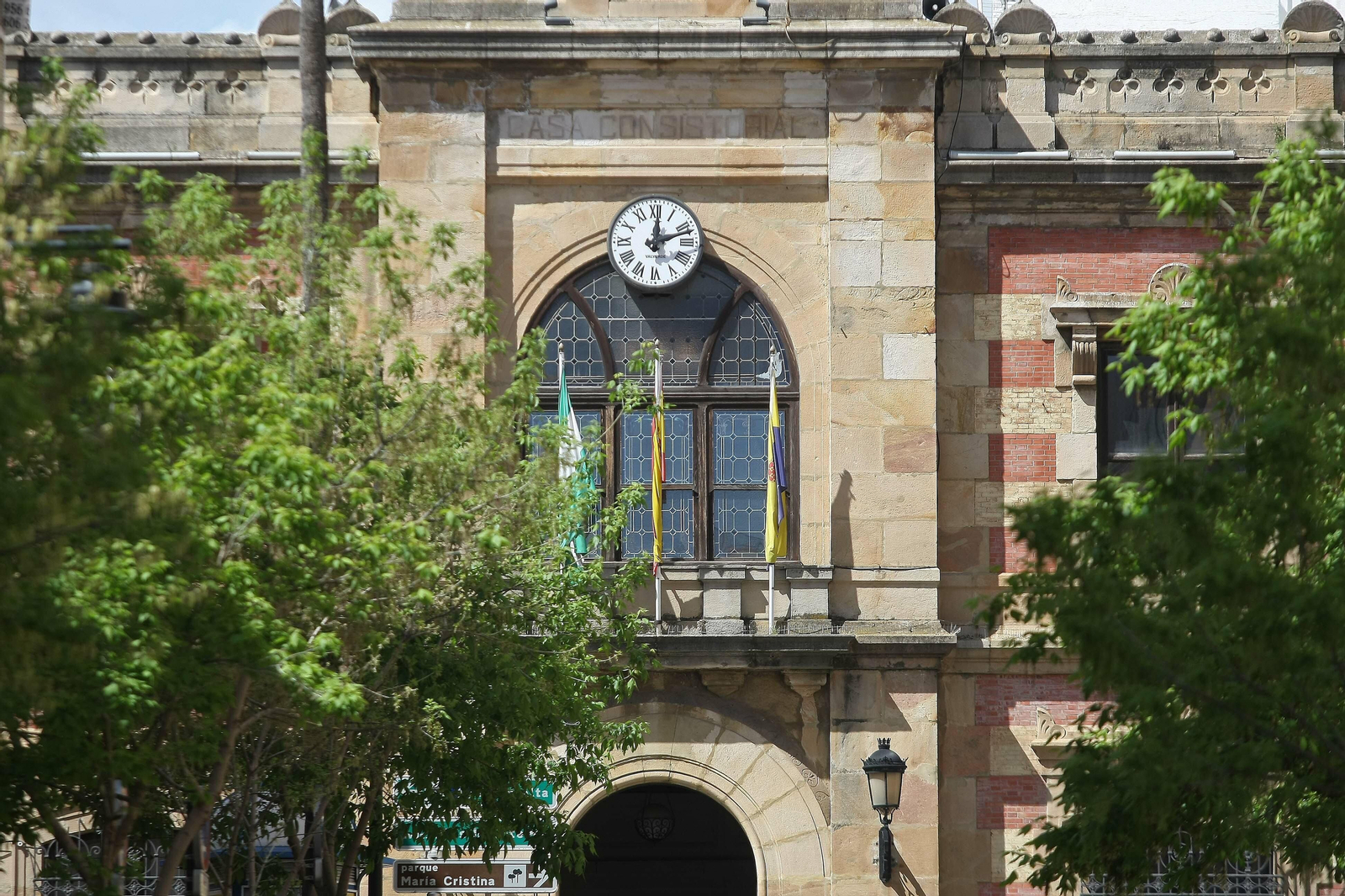 Fachada del Ayuntamiento de Algeciras.