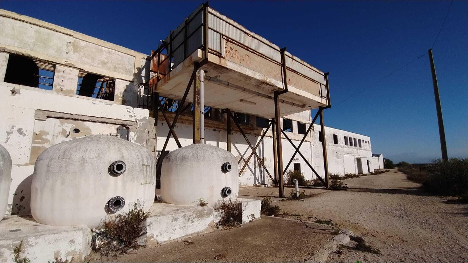 La degradación de la salina La Carabela en San Fernando