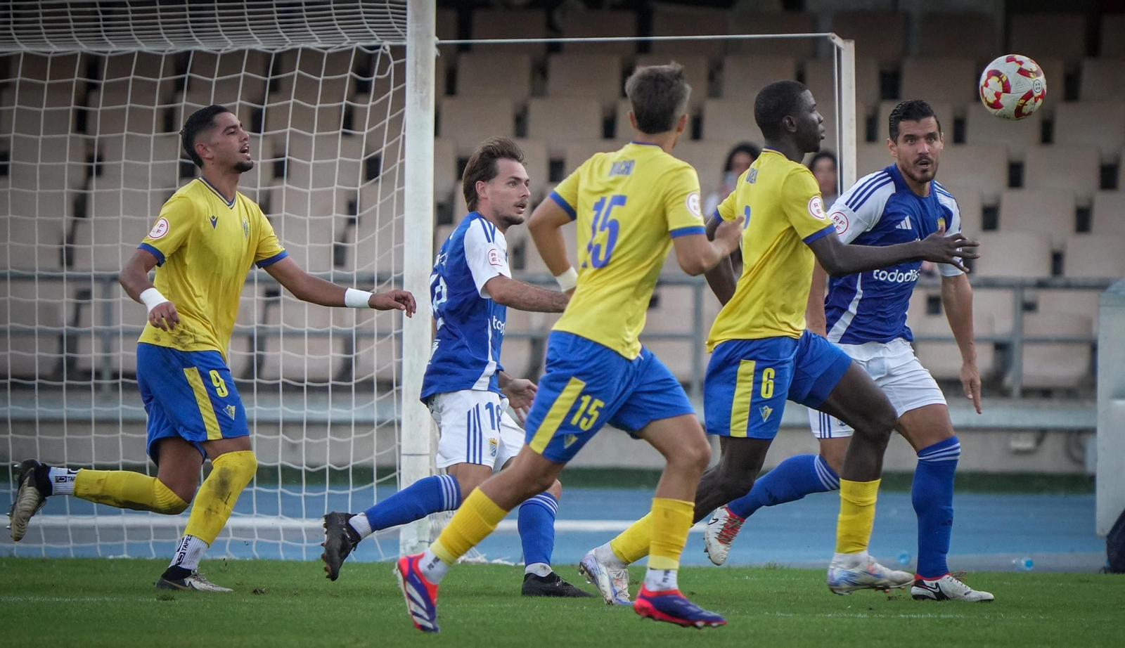 Imágenes del partido del Xerez CD - Cádiz Mirandilla