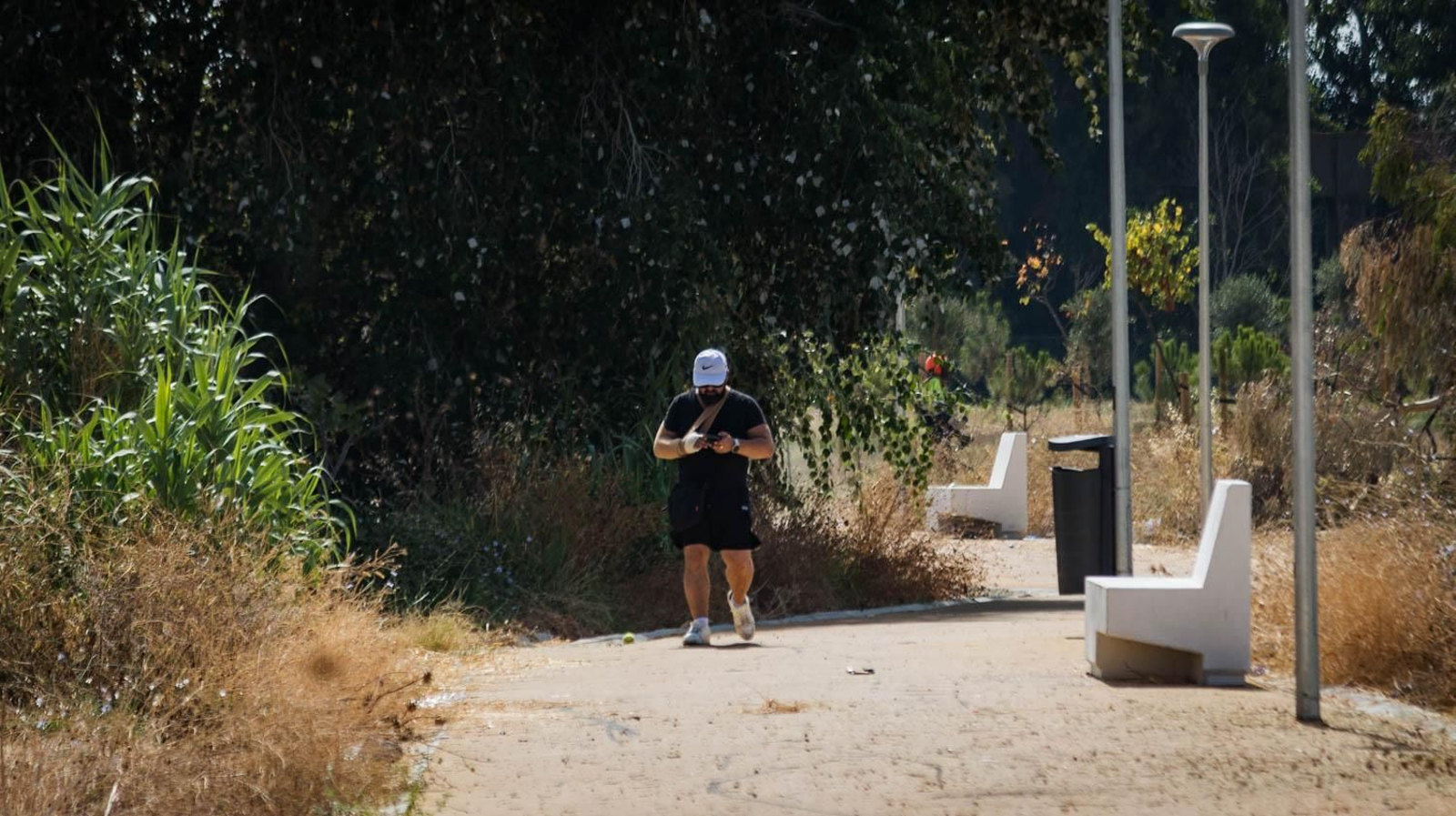 Así está el bosque urbano de La Canaleja en Jerez