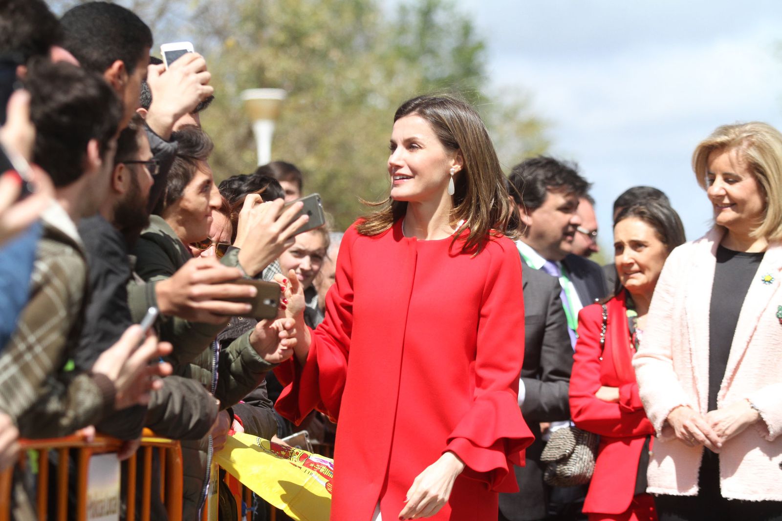 Imágenes de la visita de la reina Letizia a Huelva