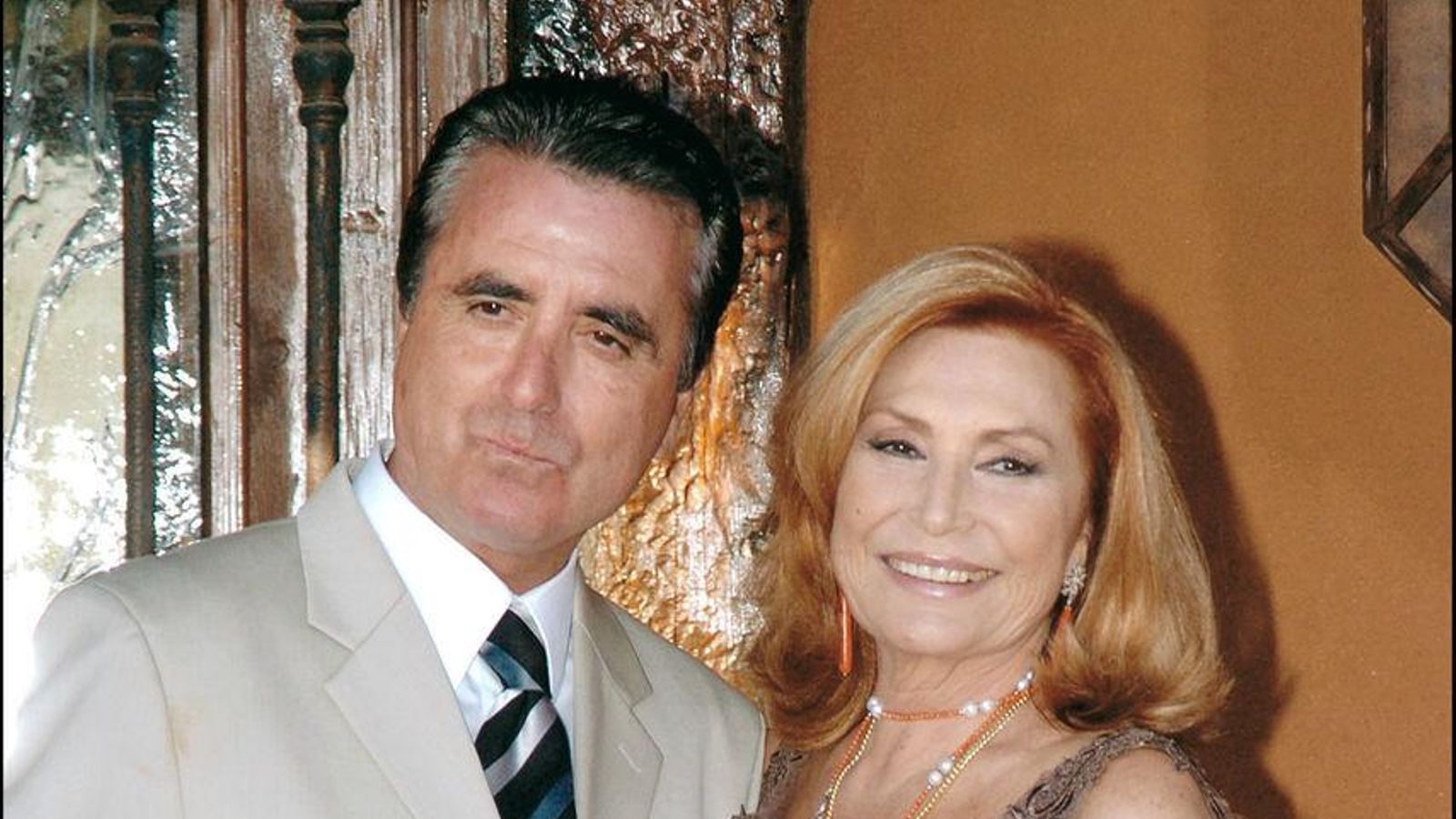 Una imagen de archivo de Rocío Jurado y su marido, José Ortega Cano.