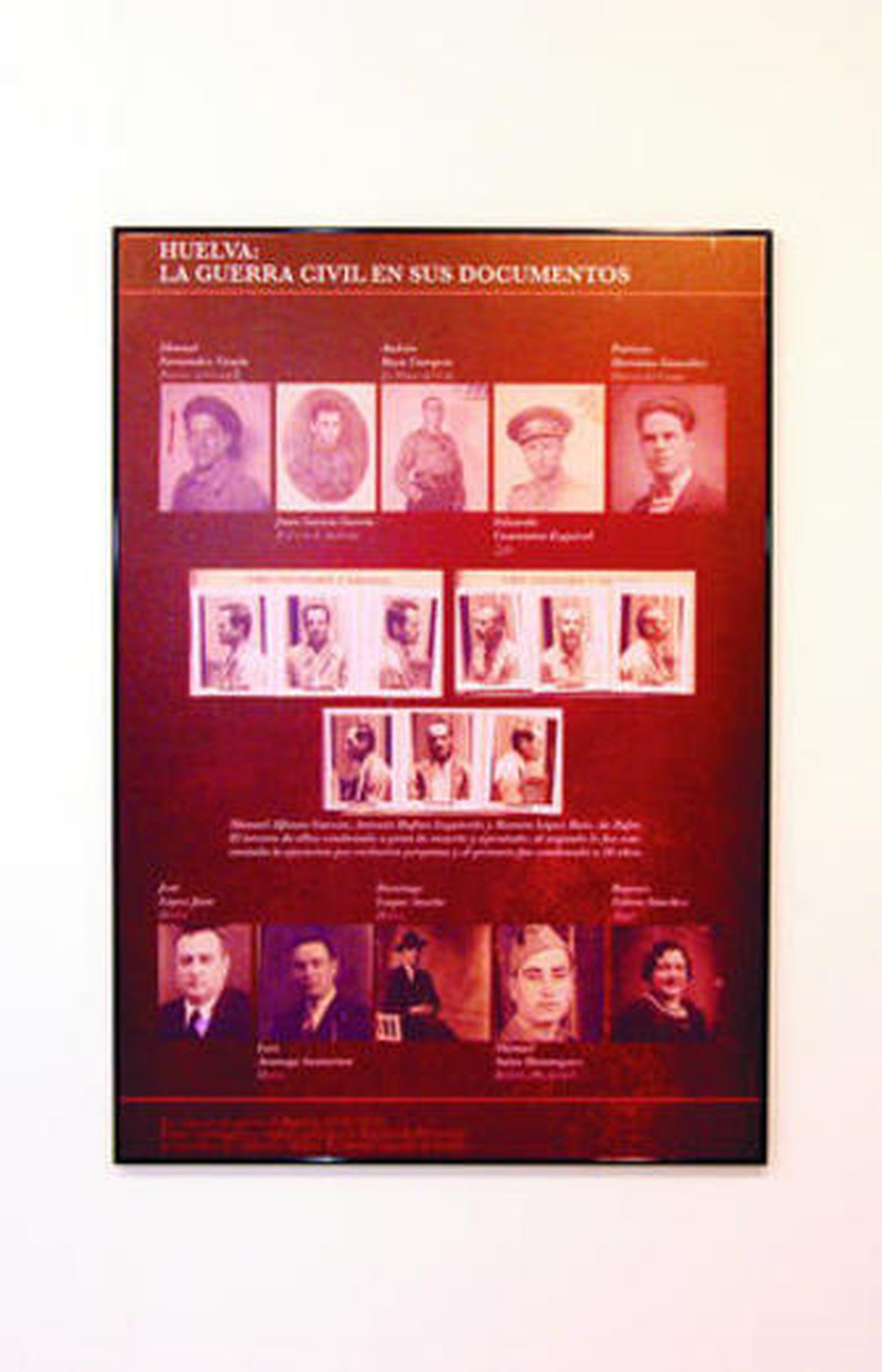 Cartel del bautizo civil.