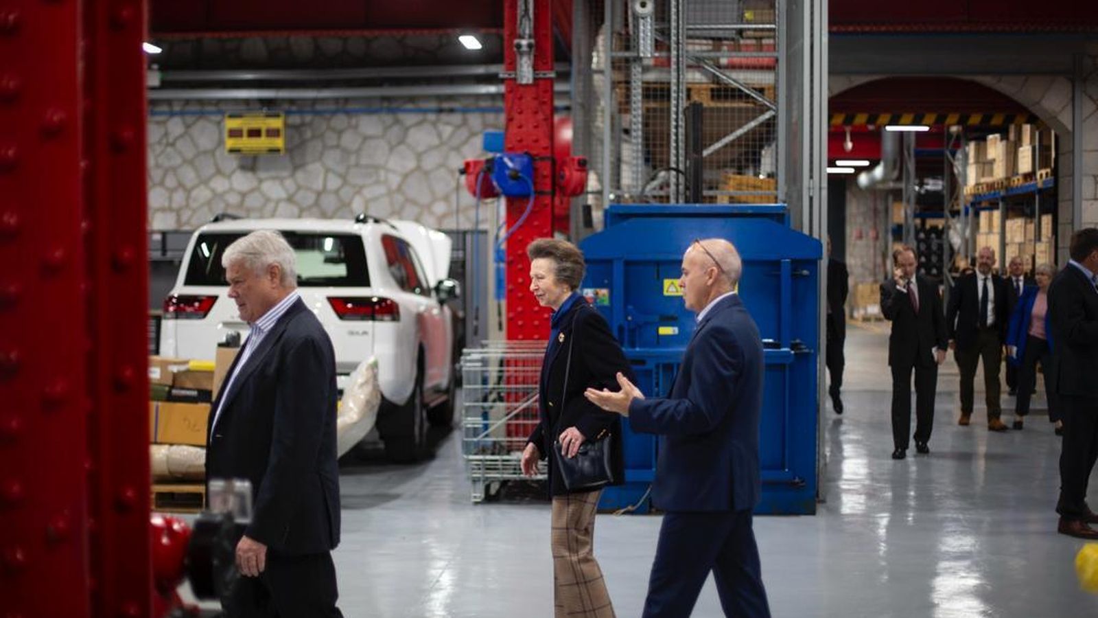 La princesa real, en Bassadone Motors.