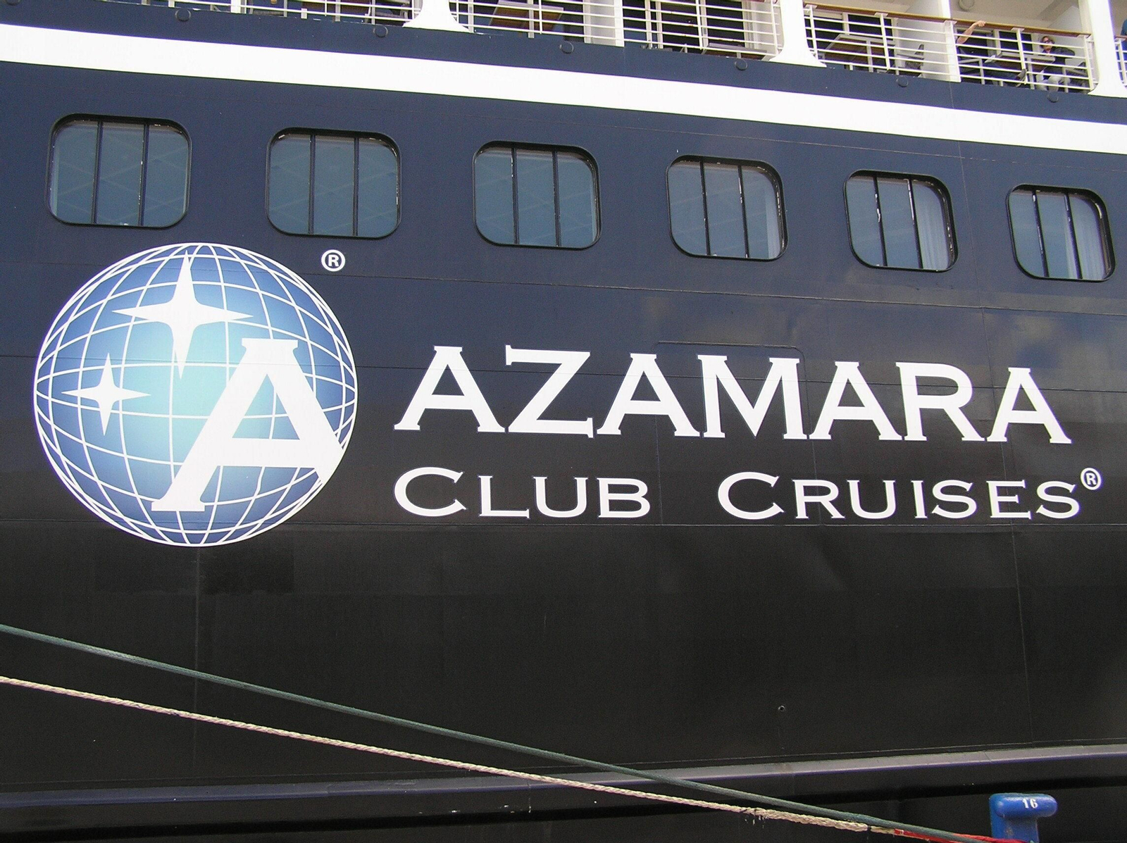 Las fotos de la primera visita del buque de crucero 'Azamara Pursuit' al puerto de Málaga