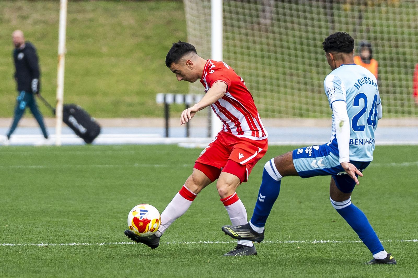 Las imágenes del Almería B y Atlético Malagueño en el Anexo de los Juegos Mediterráneos