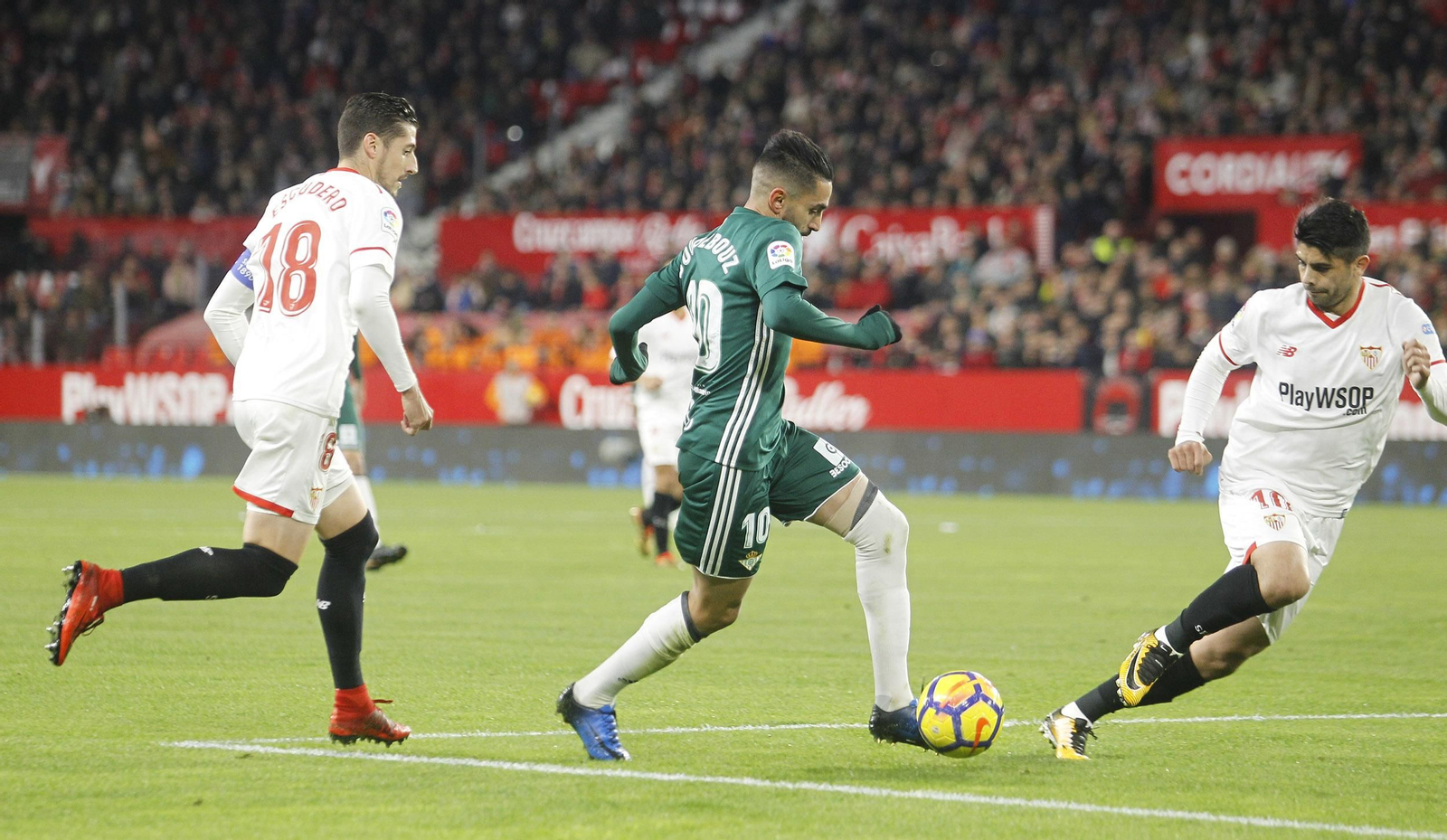 El Sevilla FC-Real Betis, en imágenes