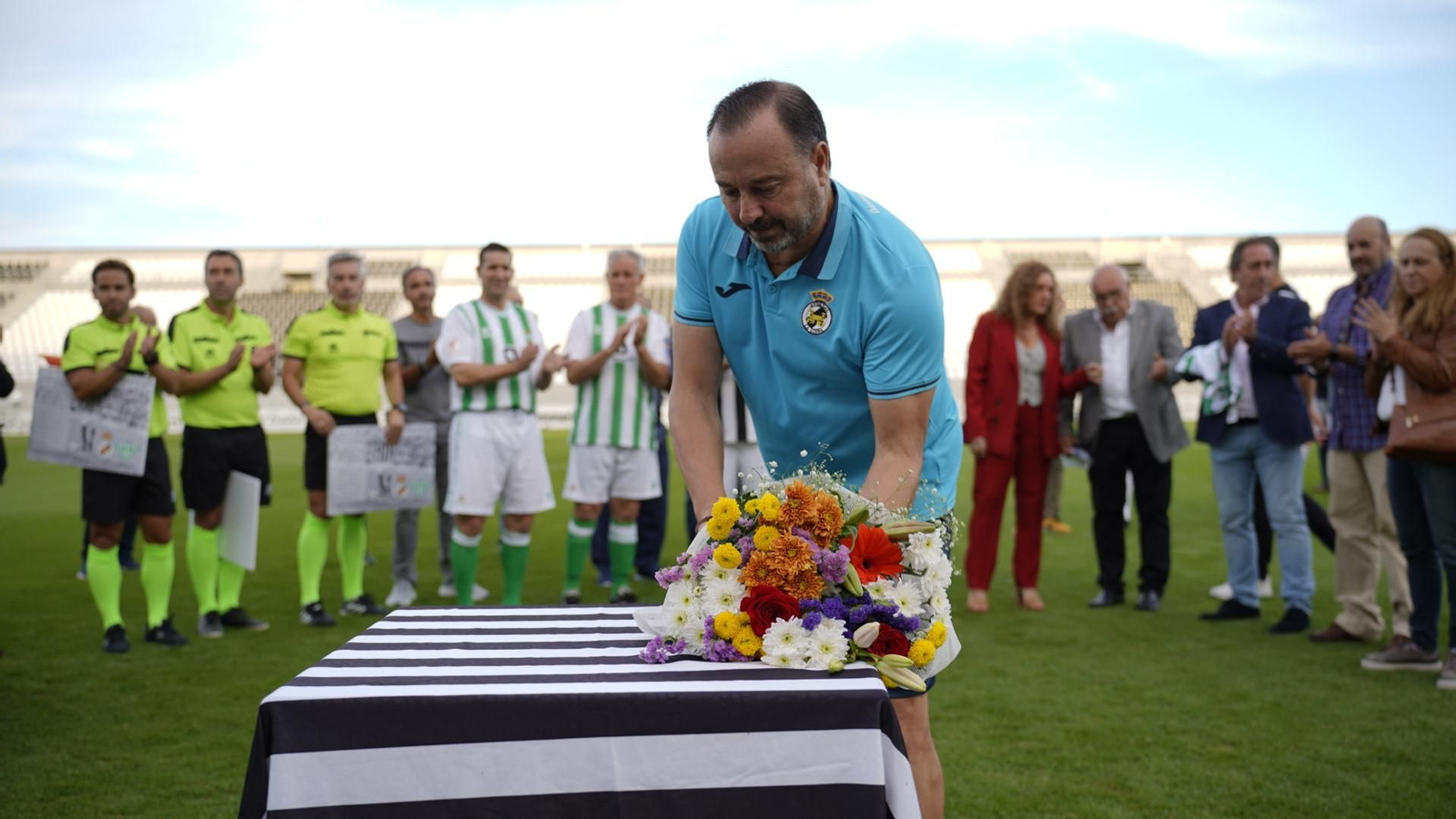 Las fotos del homenaje a Juan Manuel Quirós en La Línea