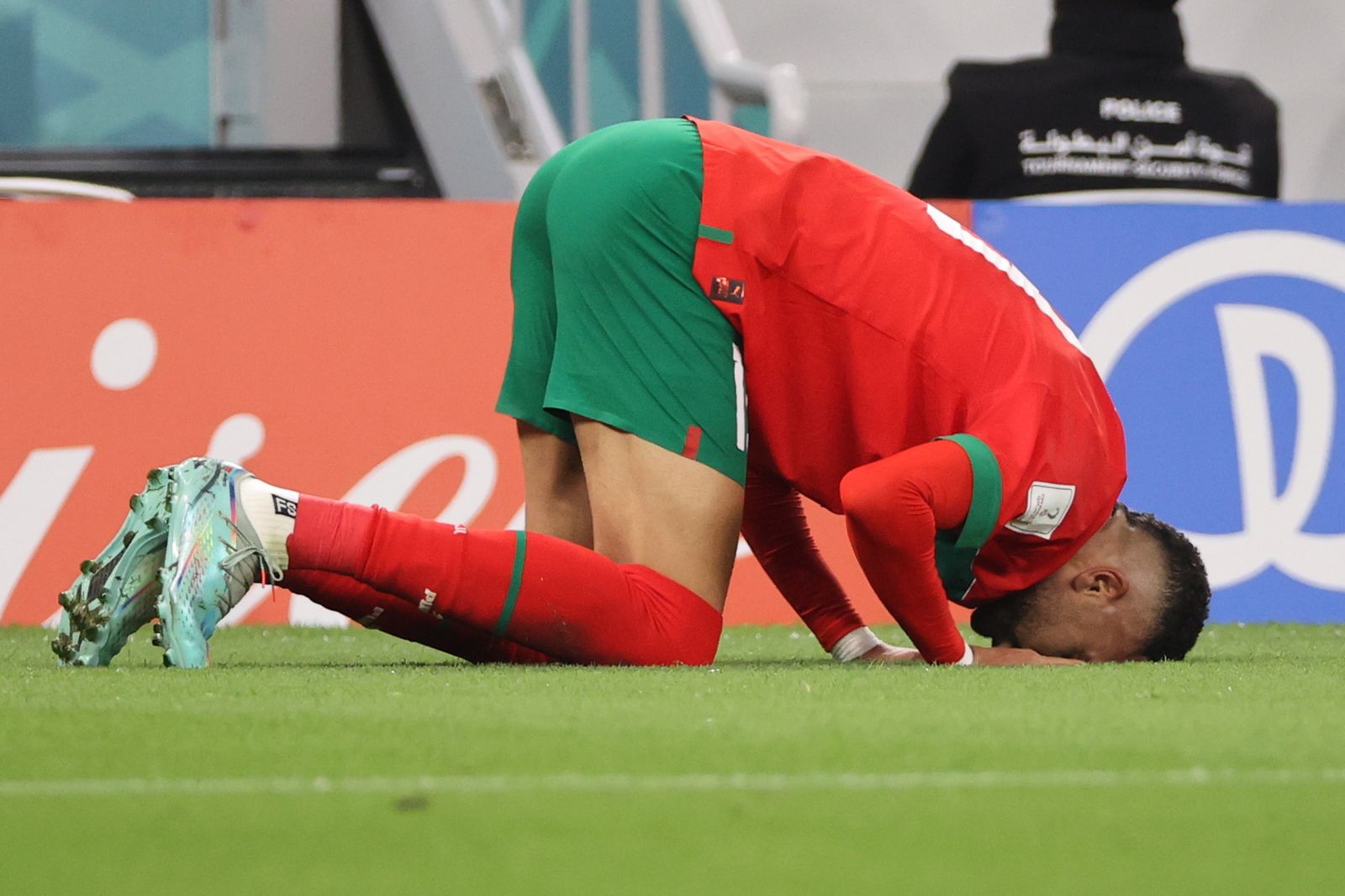 Las imágenes del Marruecos - Portugal de los cuartos de final del Mundial de Qatar