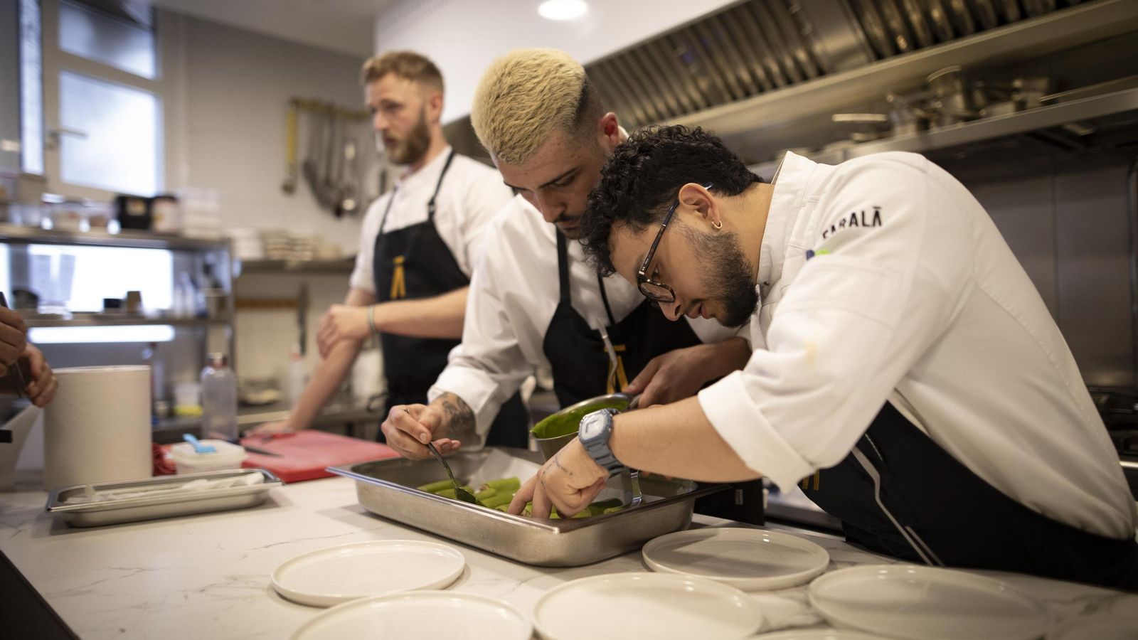 Los alumnos de la UGR han dado a probar hoy su menú íbero.